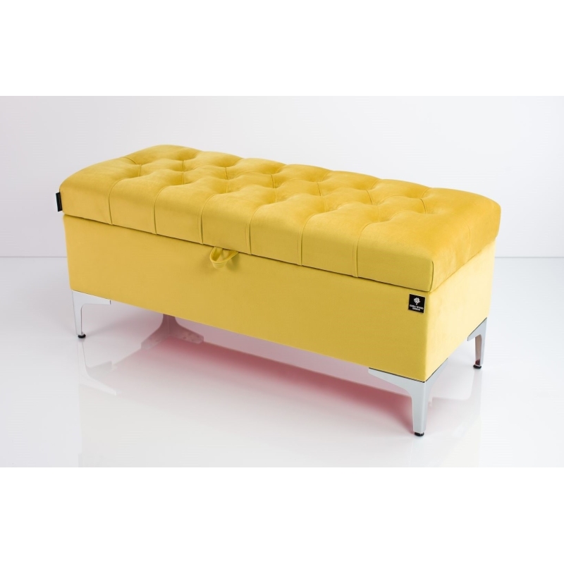 Tufted Storage Bench